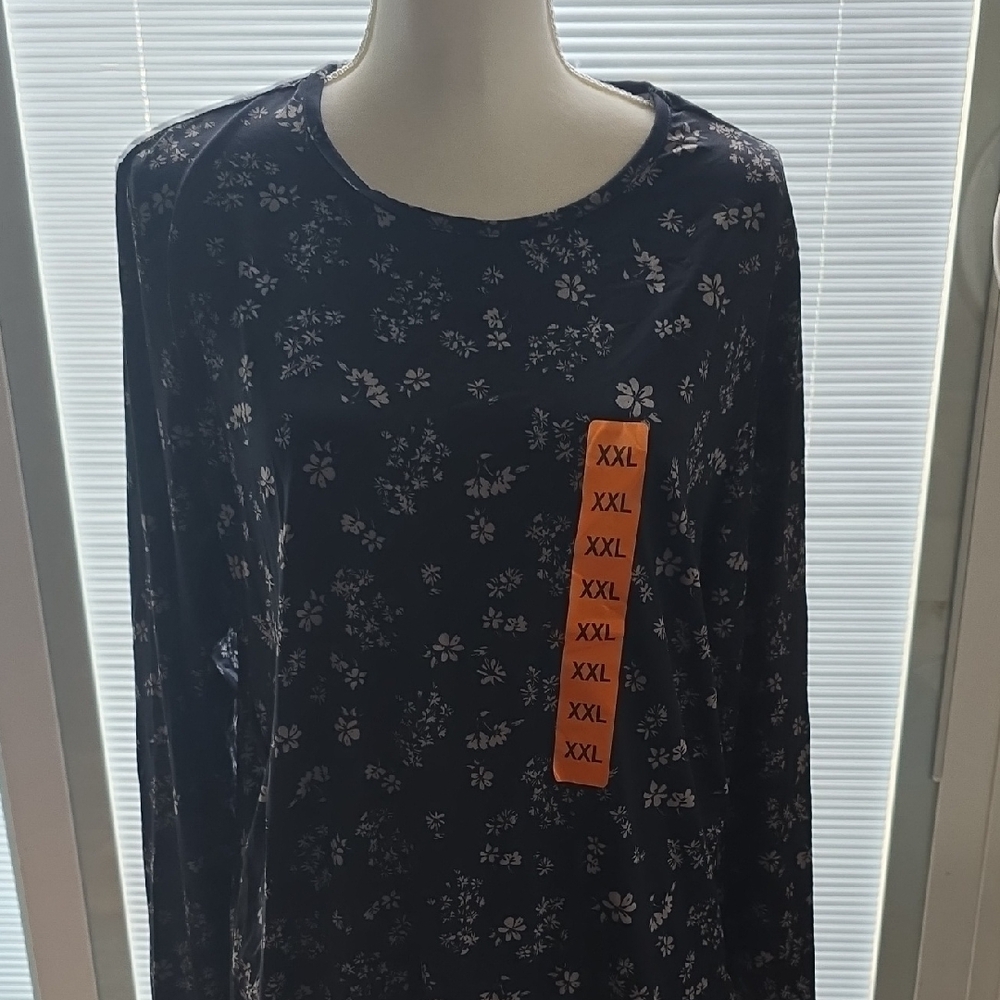 Hang Ten Gray Long Sleeve Top - XXL